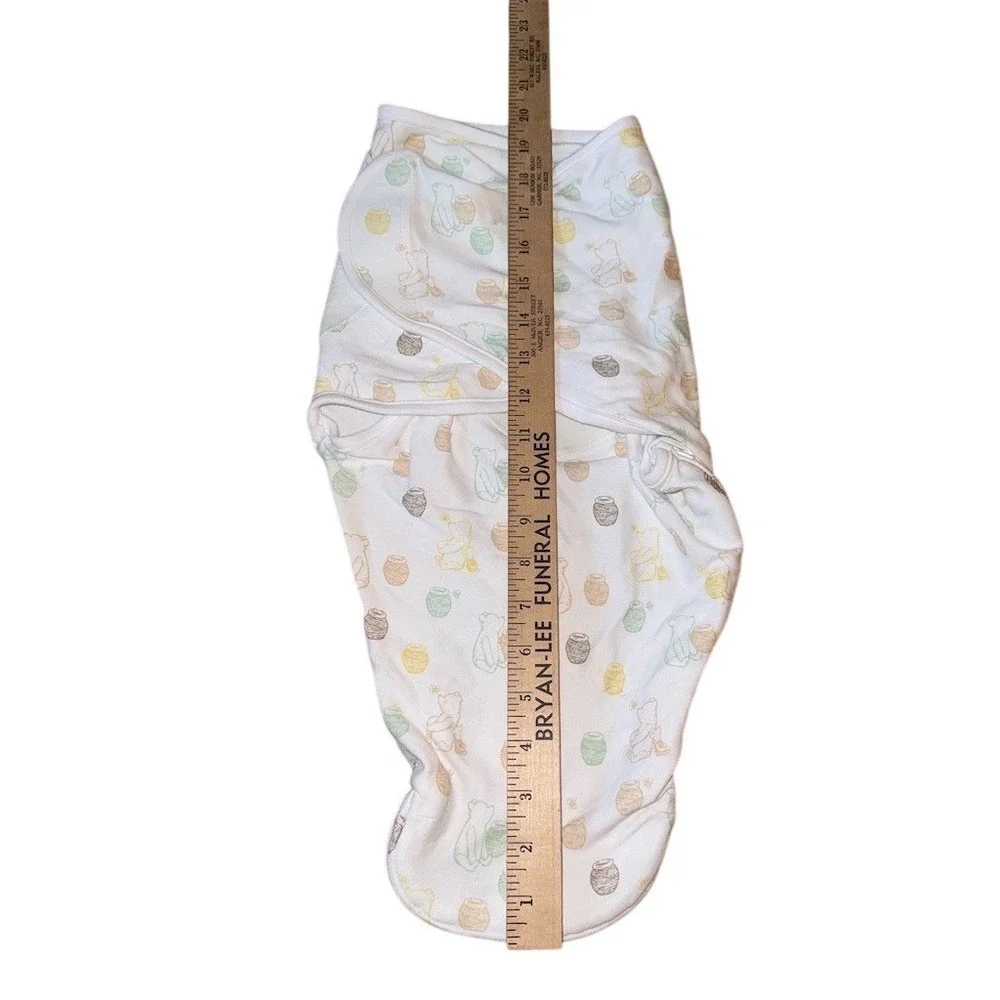 aden + anais essentials Swaddle Wrap 0-3 Months White Winnie the Pooh newborn